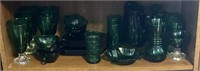 Assorted Green Glass China