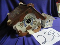 Hand Painted Bird Houses