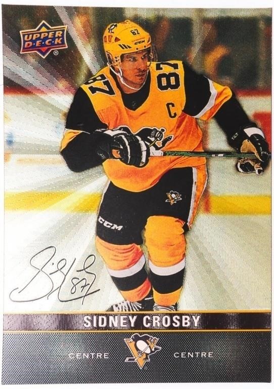 2019-20 Sidney Crosby Tim Hortons Canada Card #87,