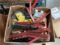 Assorted Metal Tools, Wire, etc.