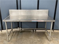 Domino’s Dough Stainless Steel Table