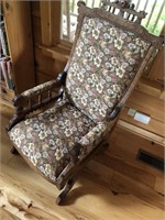 Brown Ornate Chair