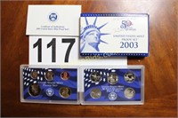 2003 US Mint Proof 10-Coin Set