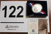 1994 US Capitol Uncirculated Silver Dollar