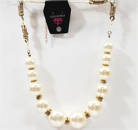 Huge Beaded Necklace With Tag Paparazzi