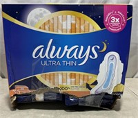 Pack Of 76 Always Overnight Pads