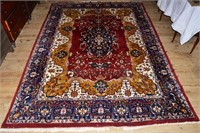 Approx. 9'x13' Persian hand woven carpet
