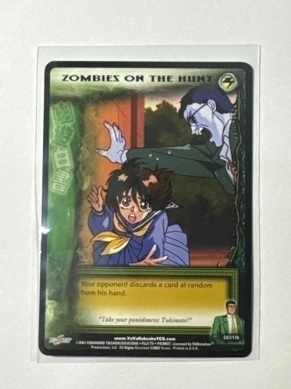 Yu Yu Hakusho TCG Zombies on the Hunt C67/176!