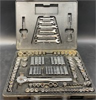 Sears Craftsman socket wrench set, almost complete