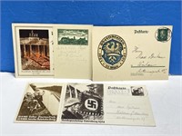 5 WWII / Germany Postcards