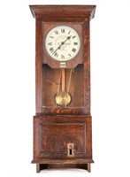 Vintage The Gledhill-Brook Time Recorders Clock