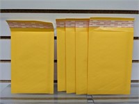 4" x 8" Yellow Bubble Mailer #000 (5 Ct Pack)