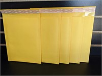 6.5" x 10" Yellow Bubble Mailer #0 (5 Ct Pack)