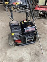 pressure washer, runs and washes but low pressure