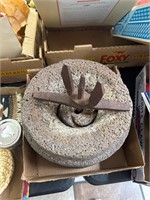 Old grinding wheel