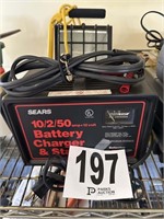 Battery Charger - Portable Flood Light(Garage)