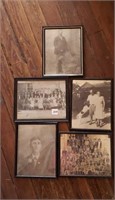 Vintage Framed 8x10 Lot