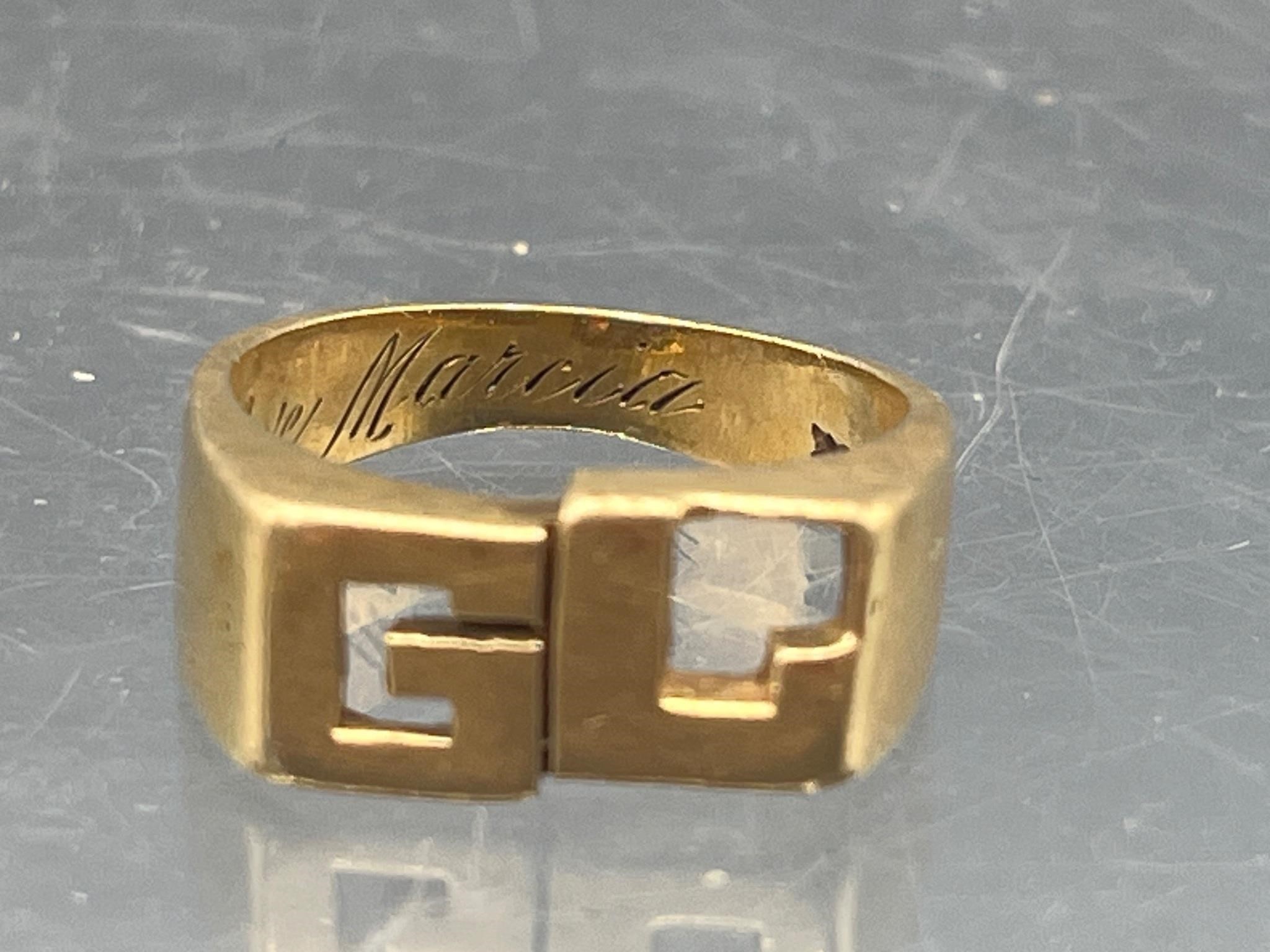 14k gold ring