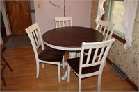 DINING TABLE WITH 4 CHAIRS