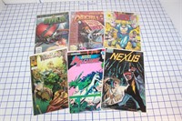 6 COMIC BOOKS