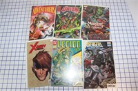 6 COMIC BOOKS