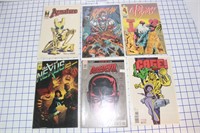 6 COMIC BOOKS