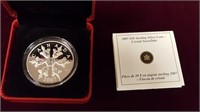 $20 STERLING SILVER COIN