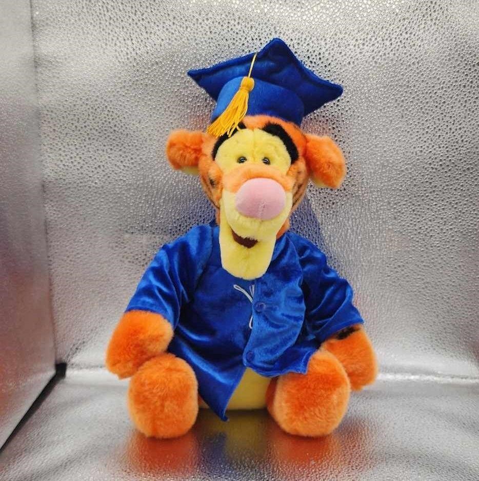 Graduation Tigger Plush
