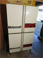 Motorcraft cabinet, 34 x 14 x 65