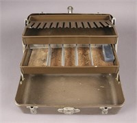 JC Higgins Locking 2 Tier Tackle Box