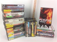 Assorted DVDs (Fist of Fury, Godzilla,