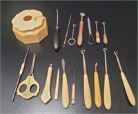 Antique Manicure Instrument Tools