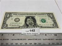 Elvis Presley US One Dollar Bill