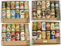 Lot of 48 Vintage 1970's Pull Tab Beer Cans