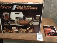 Oster Kitchen Center (processor, bread hooks, mixe