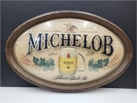 Vintage MICHELOB Advertising Beer Sign 23 x 15"