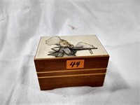 Schmid wood music box