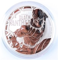 Coin 2018 Black Panther .999 Fine Silver Tuvalu