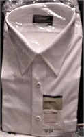 JC Penneys Ultressa Fabric Men's White Shirt NWT