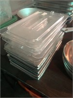 6 Stainless Pans with Covers