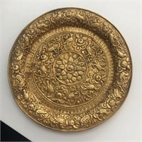 Solid 18k Gold Repousse Dish