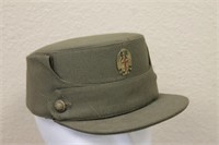 Spanish Military Hat With Badge