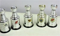 5 Miniature Stanley Cup Collectables