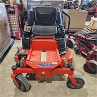 Simplicity zero turn mower 48" cut in running ord