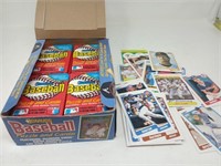 Don Russ Baseball Puzzle and Cards and Fleer