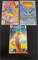 3 Teen Titans Comics