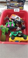 TUB FULL OF COLLECTABLE  TOYS