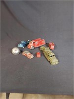 Vtg Slik-toys, Metal Truck, & misc Toys