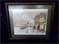 Framed Watercolor