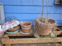 Terra Cotta Planters and More (deck)